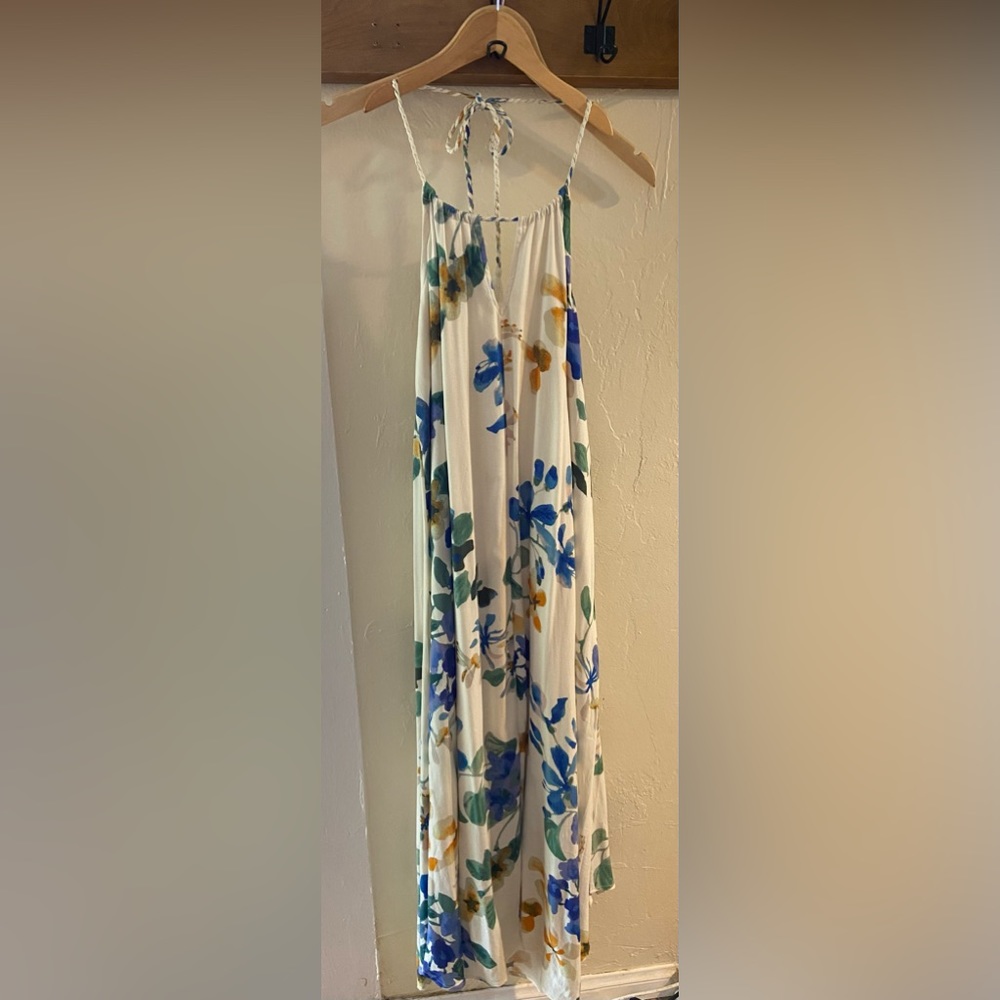NWT Lovestitch Floral Halter Tie Midi Maxi Dress - Picture 4 of 11